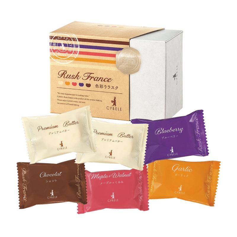 彩りラスク（5種類2枚入×6袋入）