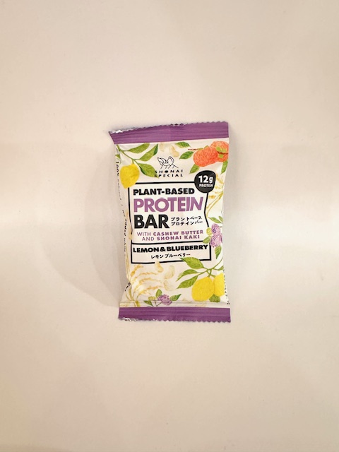 プラントベースプロテインバー　レモンブルーベリー