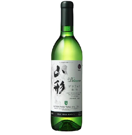 朝日町ワイン　山形デラウェア　白辛口
