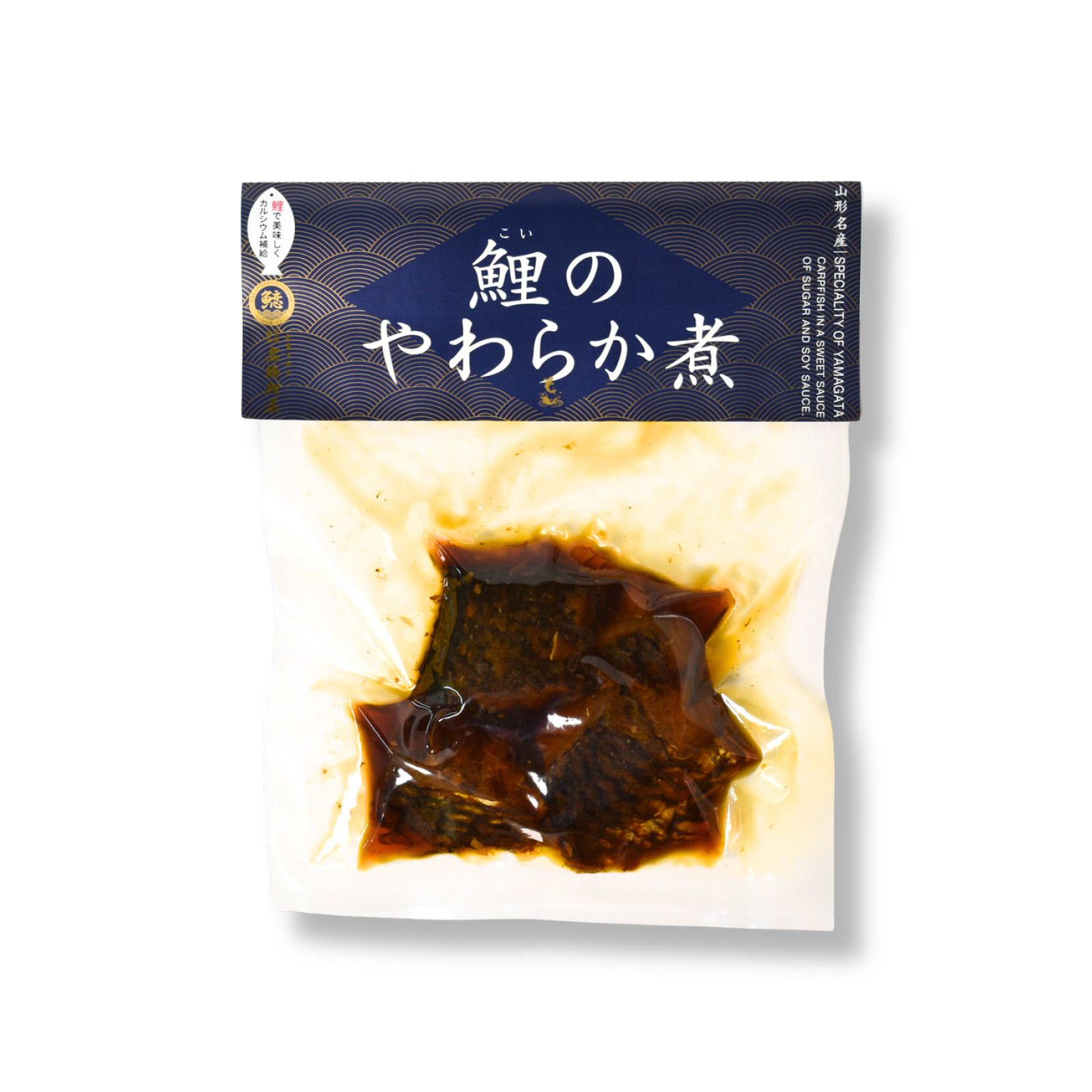 骨までおいしい鯉のやわらか煮100g真空パック(バラ)