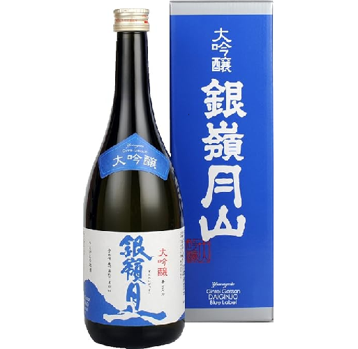 銀嶺月山　大吟醸　青ラベル