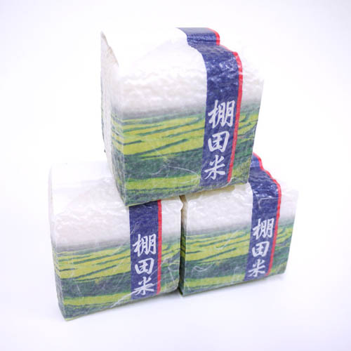 棚田米(やまがた棚田20選認定)　雪きらり(山形95号)キューブ300g×3