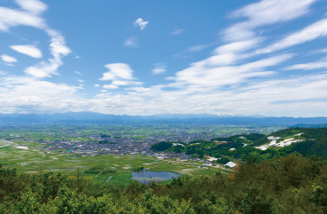 山形県高畠町の風景